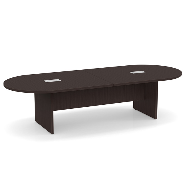 Racetrack Conference Table with Slab Base - PL137